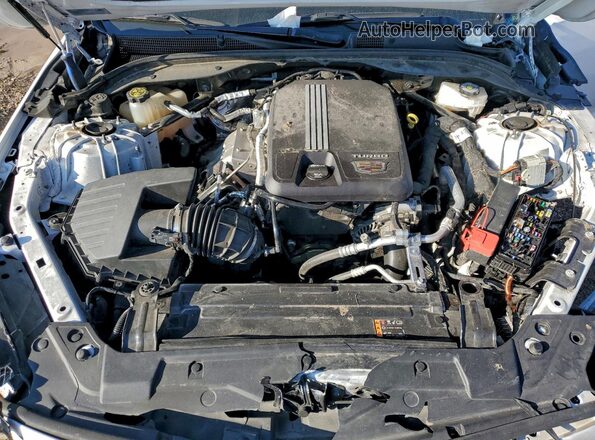 1G6DS5RK2P0109943 2023 CADILLAC CT5 White Widok wnętrza z tyłu