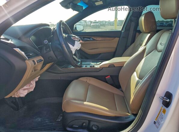 1G6DS5RK2P0109943 2023 CADILLAC CT5 White Widok wnętrza z przodu