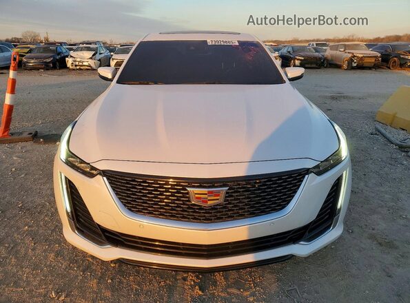 1G6DT5RW5R0103430 2024 CADILLAC CT5 White წინა ხედი