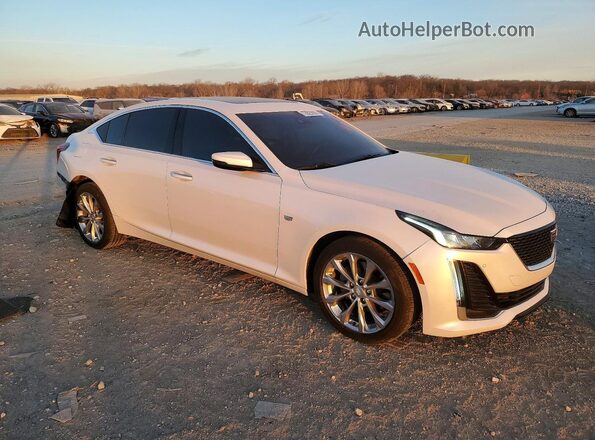 1G6DT5RW5R0103430 2024 CADILLAC CT5 White წინა მარჯვენა
