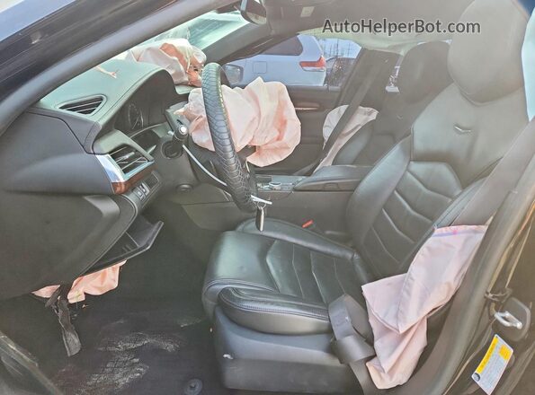 1G6KB5RS0KU134252 2019 CADILLAC CT6 Черный Вид салона спереди