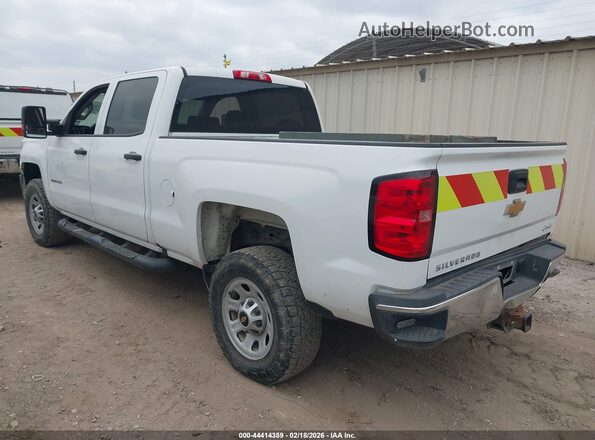 1GC1CREG6KF125929 2019 CHEVROLET SILVERADO Белый Задняя левая четверть