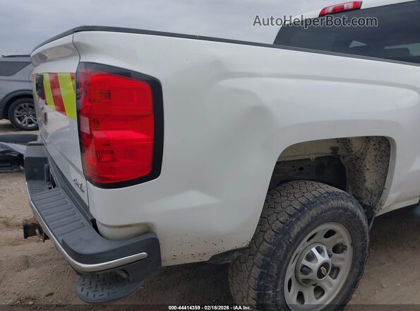 1GC1CREG6KF125929 2019 CHEVROLET SILVERADO Белый Вид спереди