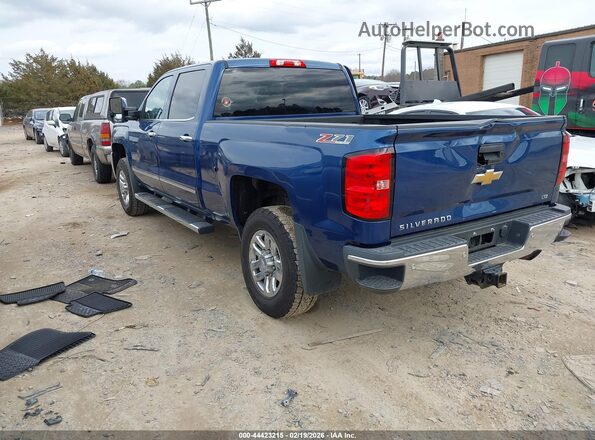 1GC1KWEG6GF199554 2016 CHEVROLET SILVERADO Blue Задня ліва чверть