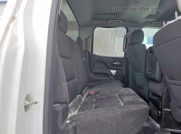 1GC2KVEG5GZ149323 2016 CHEVROLET SILVERADO Белый Вид задних сидений