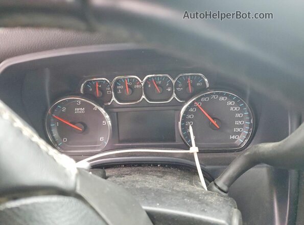 1GC2KVEG5GZ149323 2016 CHEVROLET SILVERADO Белый Вид щитка приборов