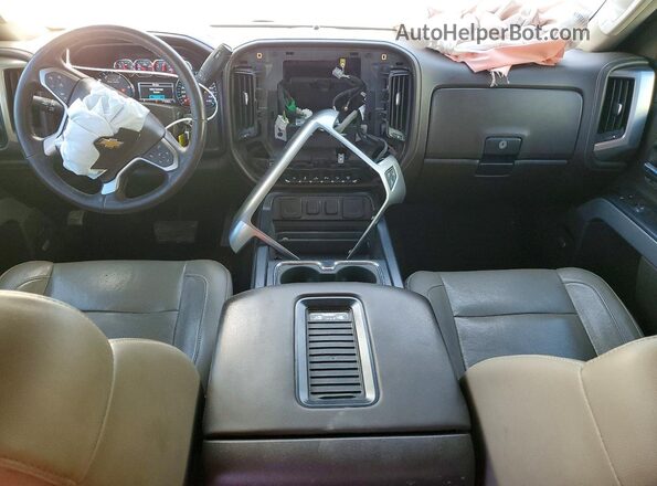 1GC4KXCY3KF155762 2019 CHEVROLET SILVERADO White Widok deski rozdzielczej