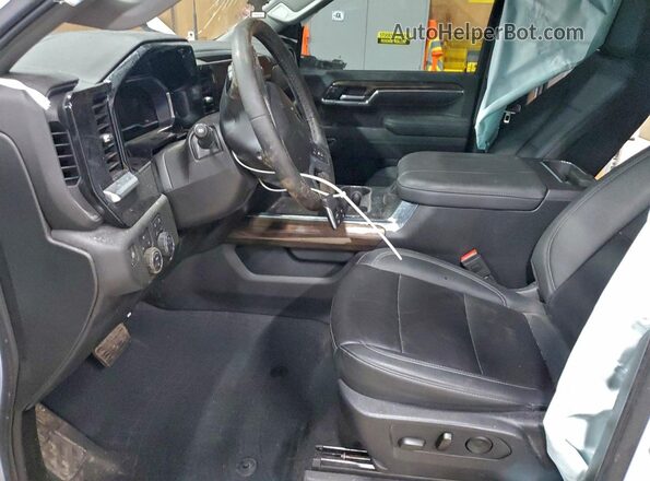 1GC4YNEY7RF272836 2024 CHEVROLET SILVERADO White Vista interior delantera