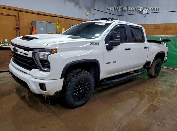 1GC4YNEY7RF272836 2024 CHEVROLET SILVERADO White Vista tres cuartos delantera izquierda