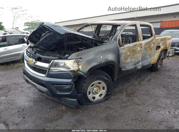 1GCGSBEA1K1305803 2019 CHEVROLET COLORADO Черный Передняя левая четверть