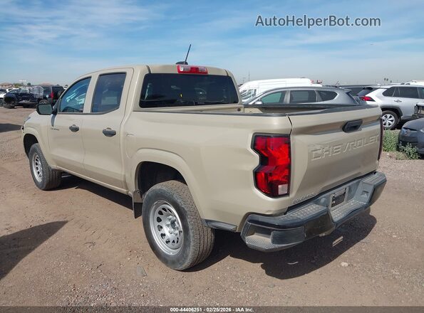 1GCGSBEC9P1263504 2023 CHEVROLET COLORADO Желто-коричневый Задняя левая четверть