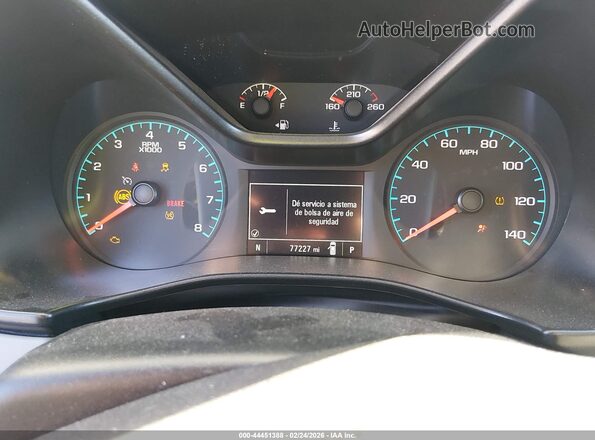 1GCGSBEN5L1156056 2020 CHEVROLET COLORADO Blue Widok wnętrza z przodu