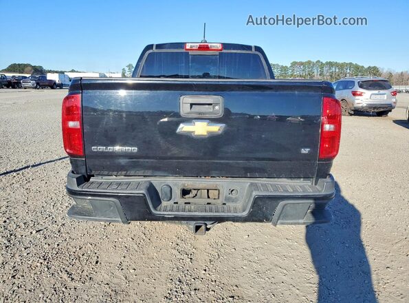 1GCGSCE31G1234939 2016 CHEVROLET COLORADO Black Вид ззаду
