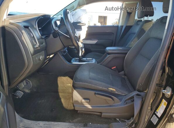 1GCGSCE31G1234939 2016 CHEVROLET COLORADO Black Вид салону спереду