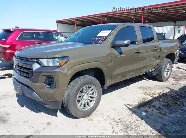 1GCGSCEC2R1312986 2024 CHEVROLET COLORADO Коричневый Передняя левая четверть