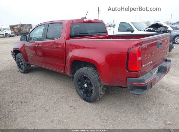 1GCGSCEN6M1128533 2021 CHEVROLET COLORADO Red Tył lewy