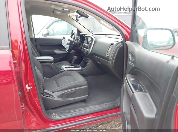 1GCGSCEN6M1128533 2021 CHEVROLET COLORADO Red Widok wnętrza z przodu