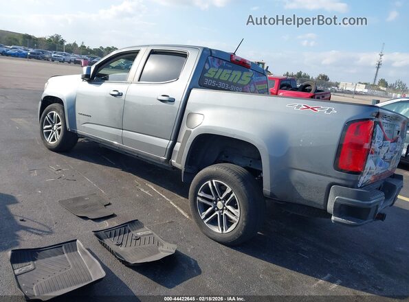 1GCGTBEN1M1116667 2021 CHEVROLET COLORADO Gray Rear left