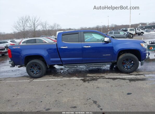 1GCGTCE35G1301684 2016 CHEVROLET COLORADO Синий Вид задней части салона