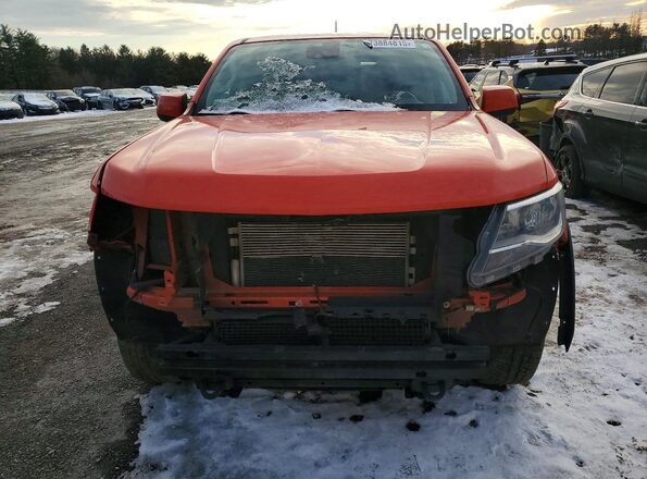 1GCGTCEN0K1233885 2019 CHEVROLET COLORADO Оранжевый Вид спереди