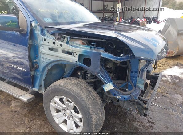 1GCGTCEN0K1264814 2019 CHEVROLET COLORADO Синий Вид спереди