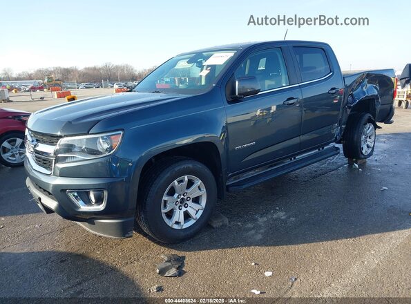 1GCGTCEN4L1111757 2020 CHEVROLET COLORADO Синий Передняя левая четверть