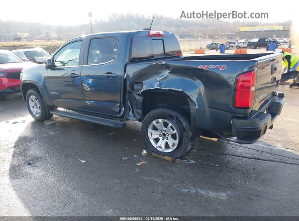 1GCGTCEN4L1111757 2020 CHEVROLET COLORADO Синий Задняя левая четверть