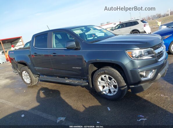 1GCGTCEN4L1111757 2020 CHEVROLET COLORADO Синий Вид задней части салона