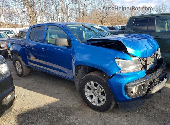 1GCGTCEN7N1310126 2022 CHEVROLET COLORADO Синий Передняя правая четверть