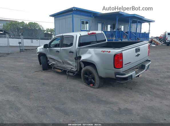 1GCGTCEN8K1204909 2019 CHEVROLET COLORADO Серебряный Задняя левая четверть