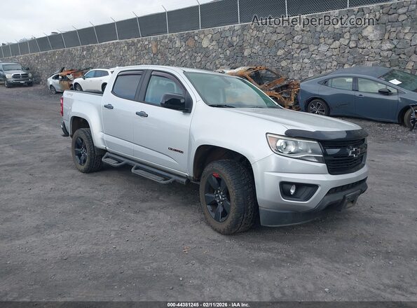1GCGTCEN8K1204909 2019 CHEVROLET COLORADO Серебряный Передняя правая четверть