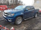 2019 Chevrolet Colorado Lt Синий vin: 1GCGTCEN9K1350767
