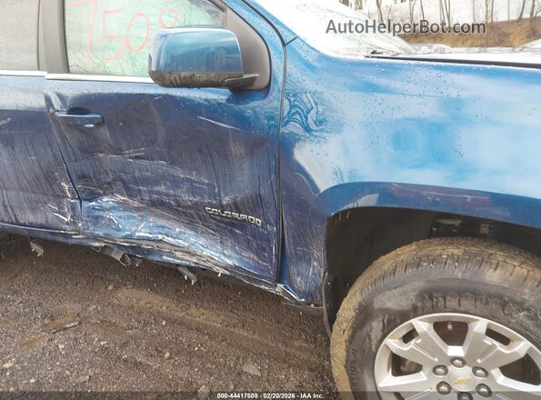 1GCGTCEN9K1350767 2019 CHEVROLET COLORADO Синий Вид спереди