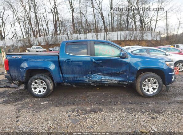 1GCGTCEN9K1350767 2019 CHEVROLET COLORADO Синий Панорамный вид салона 360°