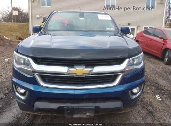 1GCGTCEN9K1350767 2019 CHEVROLET COLORADO Синий Вид задней части салона