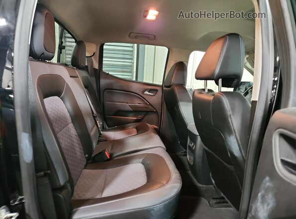 1GCGTDEN0H1277397 2017 CHEVROLET COLORADO Black Вид задніх сидінь