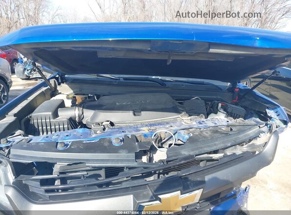 1GCGTDEN4J1217452 2018 CHEVROLET COLORADO Синий Вид сзади