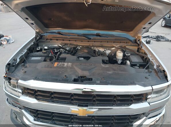 1GCPCREC4JF213996 2018 CHEVROLET SILVERADO Серебряный Вид сзади