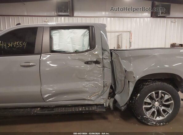 1GCPDKEK0RZ358992 2024 CHEVROLET SILVERADO Серый Вид спереди