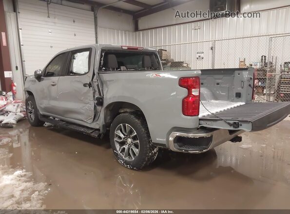 1GCPDKEK0RZ358992 2024 CHEVROLET SILVERADO Серый Задняя левая четверть