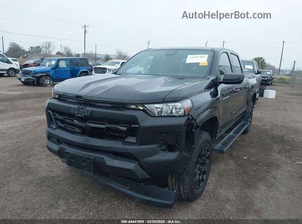 1GCPSBEKXS1225859 2025 CHEVROLET COLORADO Черный Вид спереди