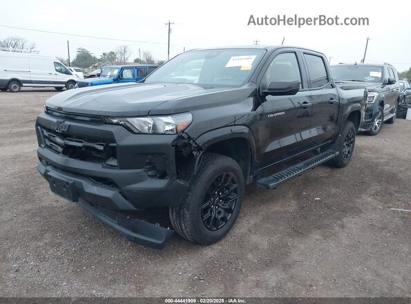 1GCPSBEKXS1225859 2025 CHEVROLET COLORADO Черный Передняя левая четверть