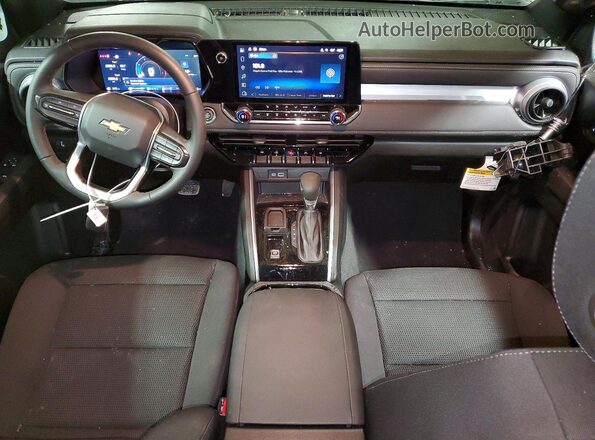 1GCPSCEK1T1132378 2026 CHEVROLET COLORADO Silver Dashboard view