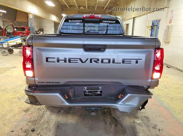 1GCPSCEK1T1132378 2026 CHEVROLET COLORADO Silver Rear view