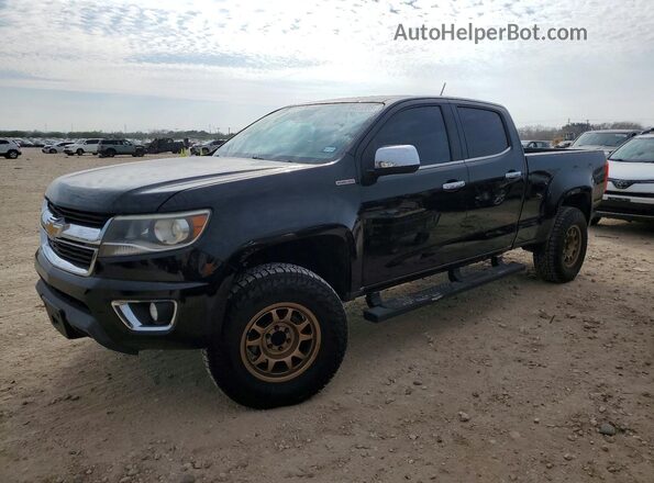 1GCPTCE18H1178432 2017 CHEVROLET COLORADO Черный Передняя левая четверть