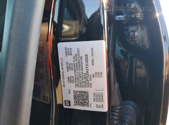 1GCPTCEK2T1132628 2026 CHEVROLET COLORADO Black Widok komory silnika