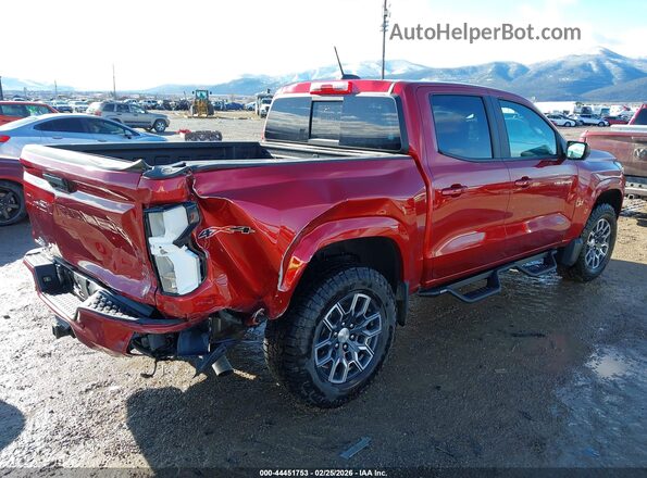 1GCPTCEK8R1317176 2024 CHEVROLET COLORADO Красный Задняя правая четверть
