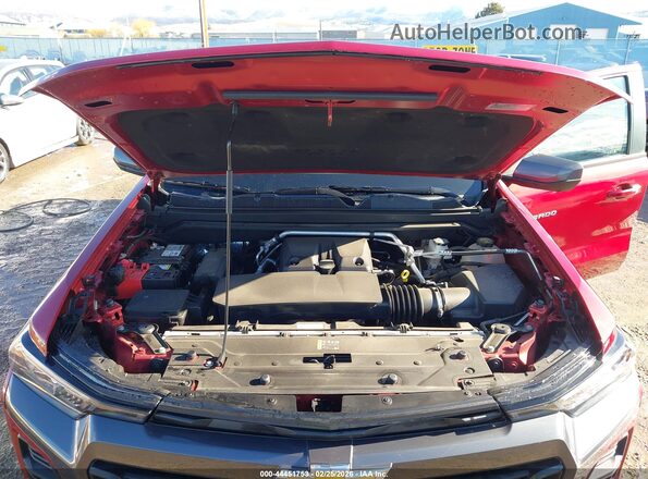 1GCPTCEK8R1317176 2024 CHEVROLET COLORADO Красный Вид сзади