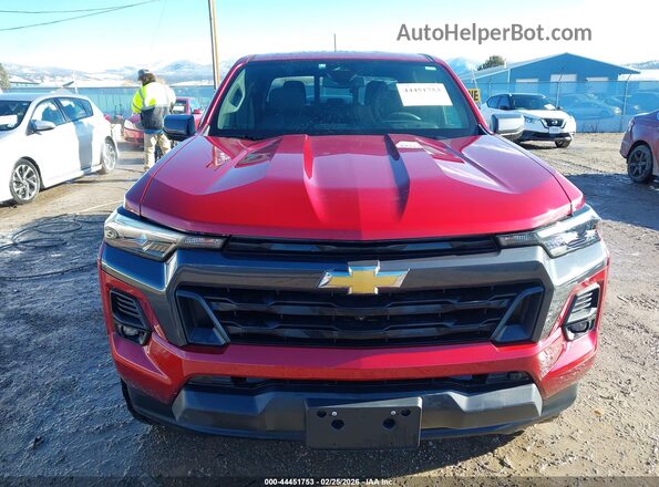 1GCPTCEK8R1317176 2024 CHEVROLET COLORADO Красный Вид щитка приборов
