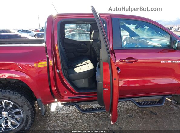 1GCPTCEK8R1317176 2024 CHEVROLET COLORADO Красный Вид наклейки с VIN-кодом